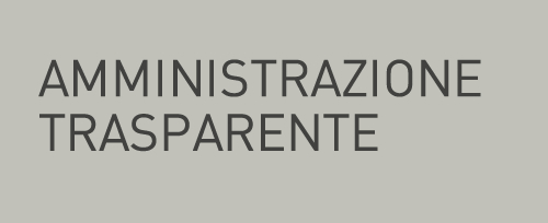 banner relativo all'amministrazione trasparente